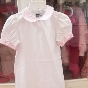 Seersucke Newborn drawstring dress* bundle & save$